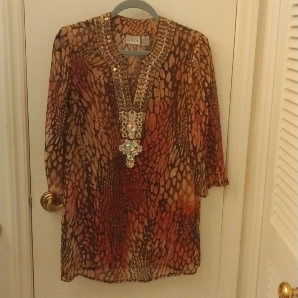 Chico's bathing suit cover up